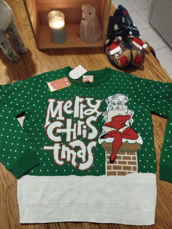Pull de Noël mixte T.s