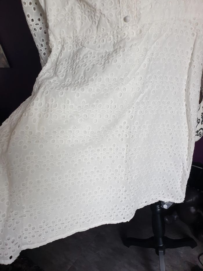 Robe courte Broderie Anglaise - photo numéro 5
