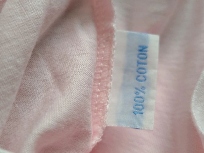 Tee-shirt manches courtes rose thème pirate Cadet Rousselle taille 3 mois - photo numéro 4