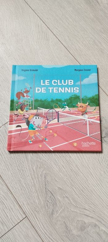 Livre McDo le club de tennis 