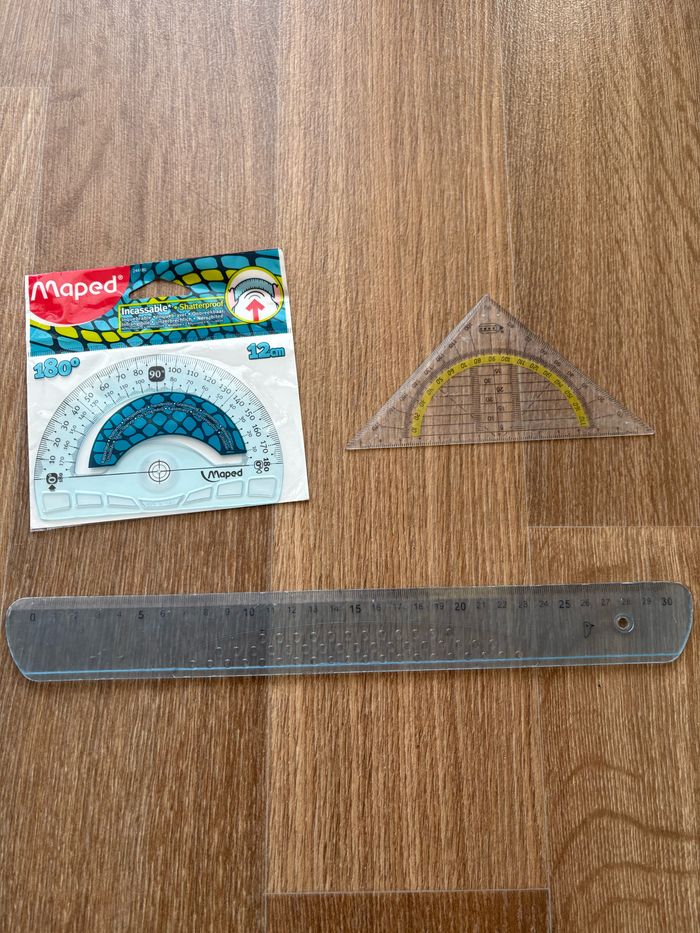 lot instruments géométrique