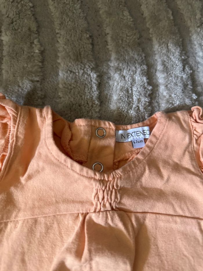 Chemise sans manches bébé – In Extenso – 67 cm (6 mois) - photo numéro 2