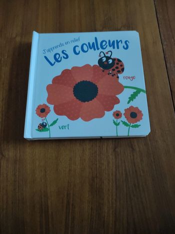 J'apprends en relief les couleurs