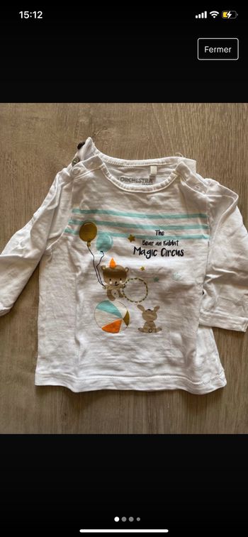 Tshirt Orchestra 3 mois