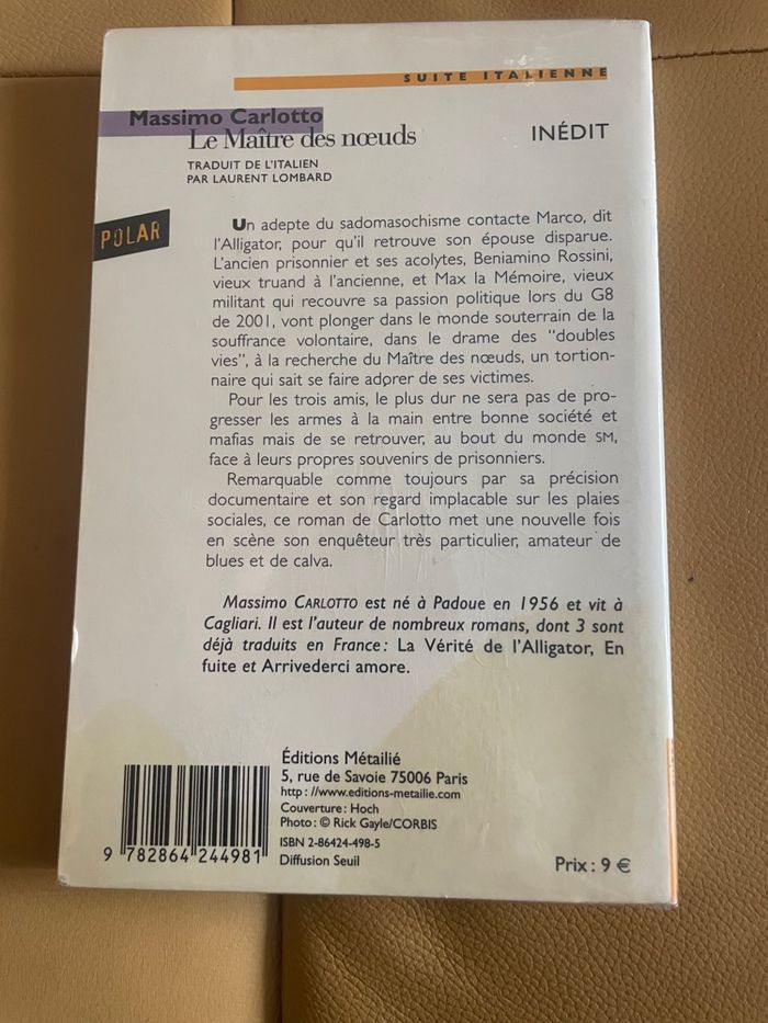 Le maître des noeuds - photo numéro 4