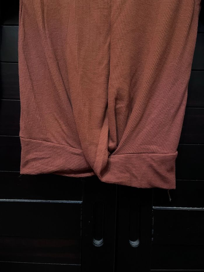 Top manches longues couleur brique - taille 38 - photo numéro 2