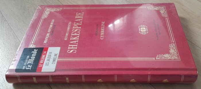 François- Victor Hugo traducteur Œuvres complètes Shakespeare Cymbeline (littérature classique) - photo numéro 2