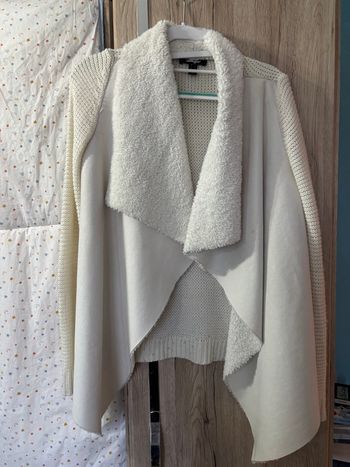 Gilet polaire blanc