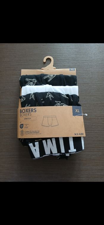 Lot de 3 boxers homme XL