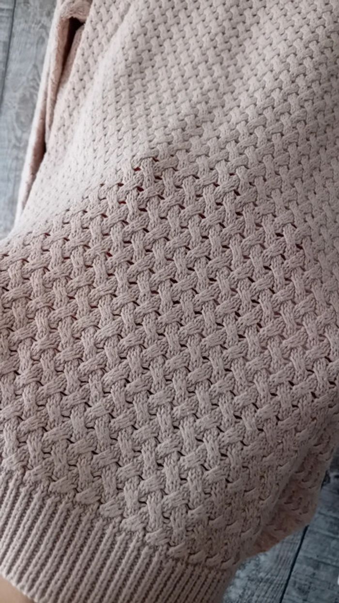 Pull vieux rose - photo numéro 3