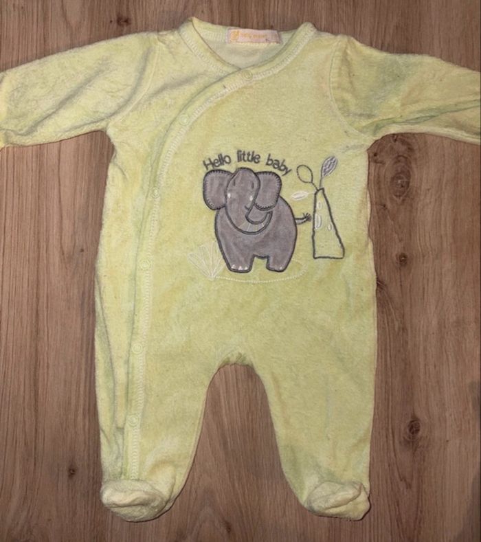 Lot pyjamas velours - photo numéro 3
