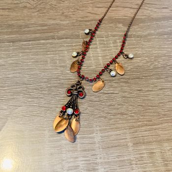 Collier vintage | marron 🌿