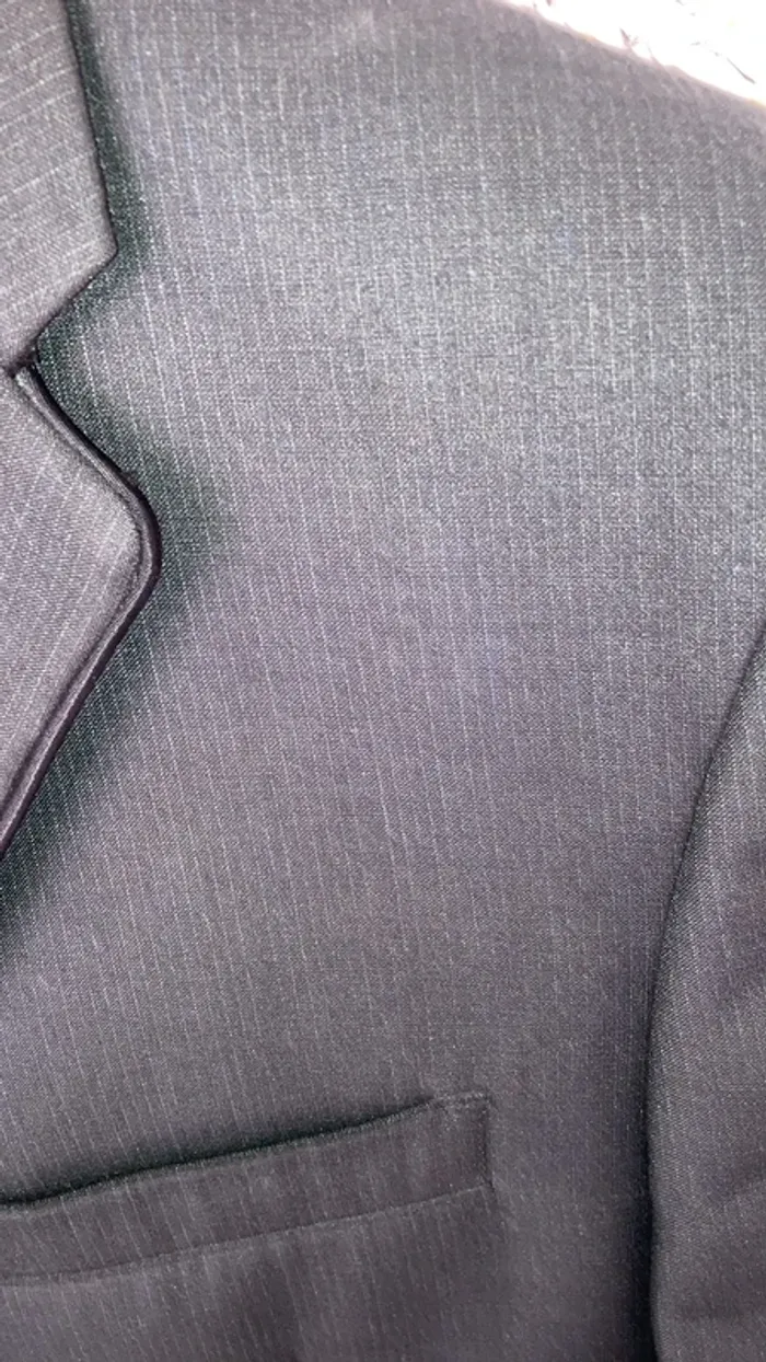 Veste costume gris - photo numéro 2