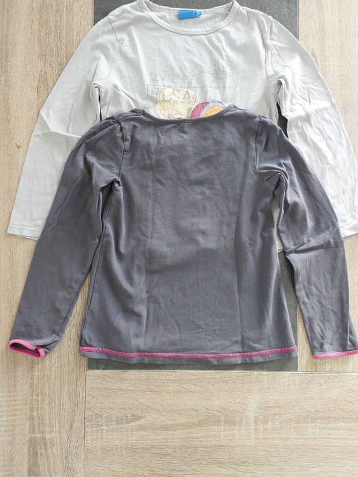 Lot de 2 jolie t-shirts manches longues 👧 8ans - photo numéro 6