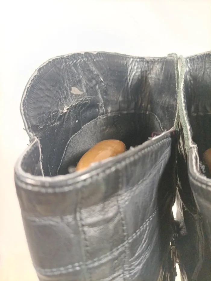Cuissardes sans talon 37 femme - bottes hautes plates - photo numéro 9