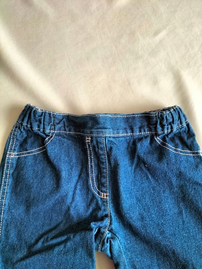 💙 Jeans droit élastique brut - 10 ans - In extenso - Neuf 💙 - photo numéro 2