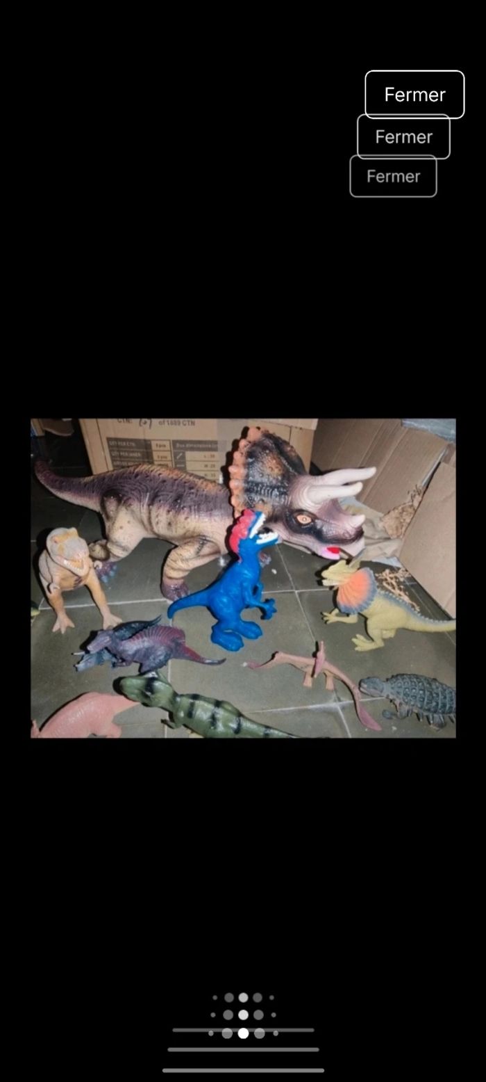 Lot jouets dinosaures - photo numéro 4