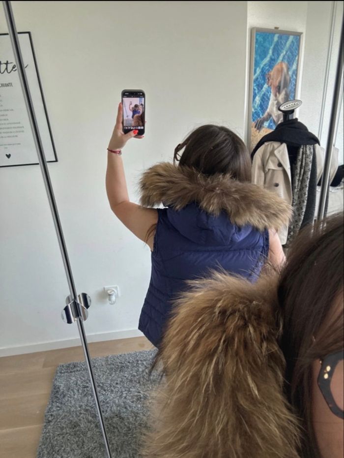 Doudoune Sans manche Napapijri bleue - photo numéro 6