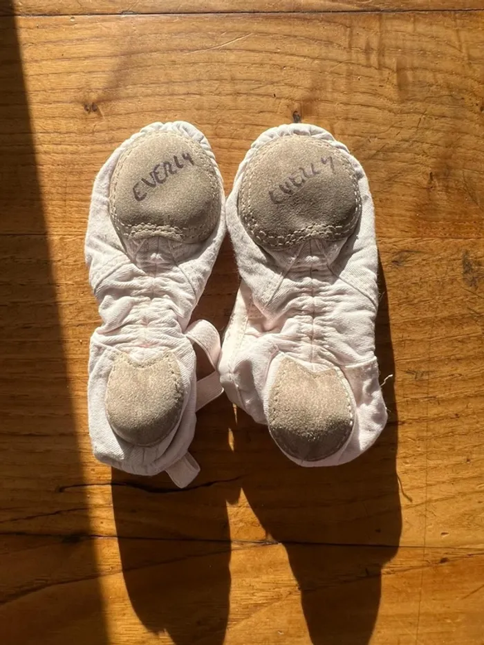 Paire de demi pointes de danse - photo numéro 2