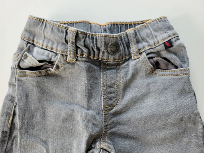 Jean gris sergent major taille 2-3ans - photo numéro 2