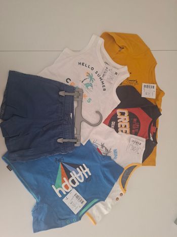 Lot de vêtements garcon neufs 12Mois