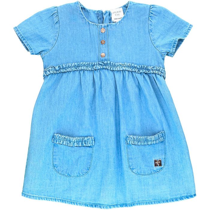 Robe à manches courtes 18 mois en coton Carrément Beau