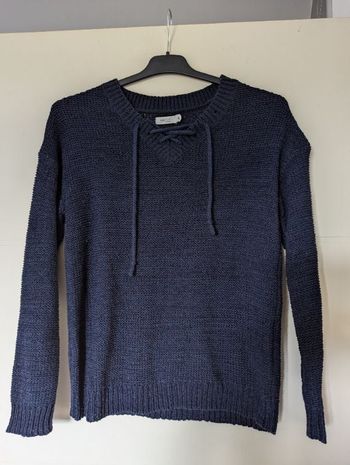 Pull bleu marine