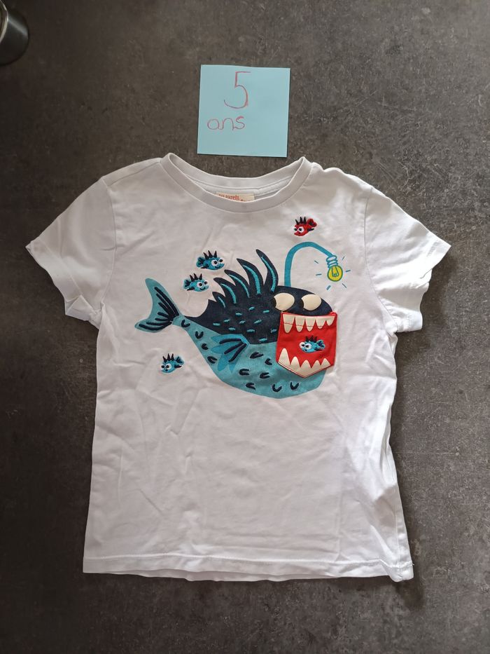 T-shirt poisson 5 ans