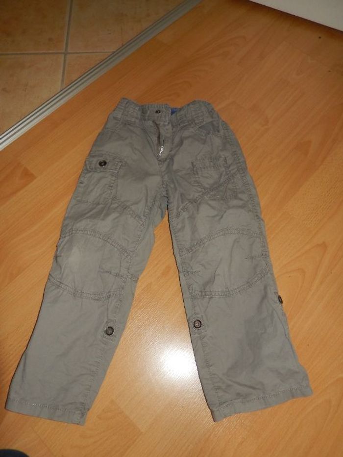 Pantalon beige okaidi 4 ans - photo numéro 4