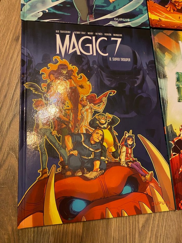 Lot 6 bd Magic 7 tomes 5 a 10 - photo numéro 4