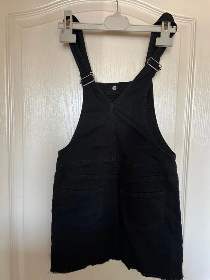 Robe en jean noire H&M 8-9 ans - photo numéro 2