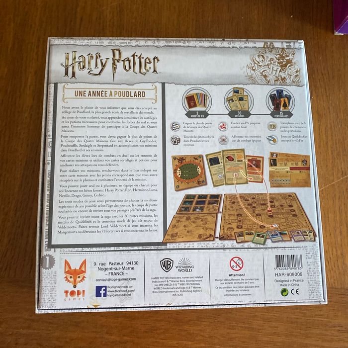 Jeux Harry potter « Une année à Poudlard » - photo numéro 2