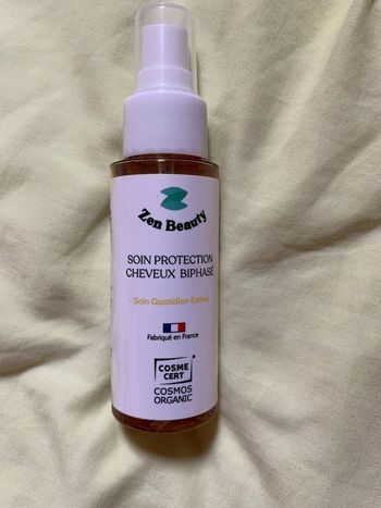 Soin protection cheveux biphasé