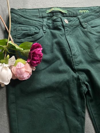 Pantalon vert sapin femme