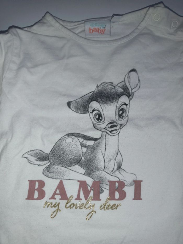 Haut Disney manche longue fille - photo numéro 2