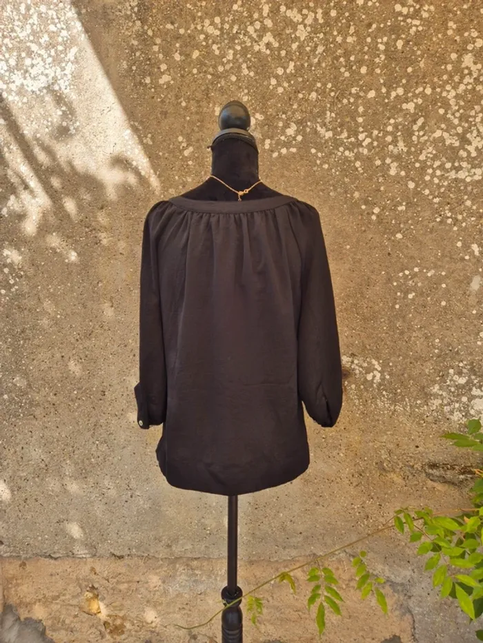Blouse noire H&M T.34 - photo numéro 2