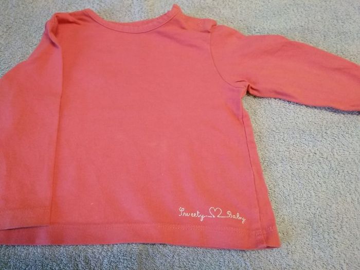 Maillot manches longues bébé fille 6 mois