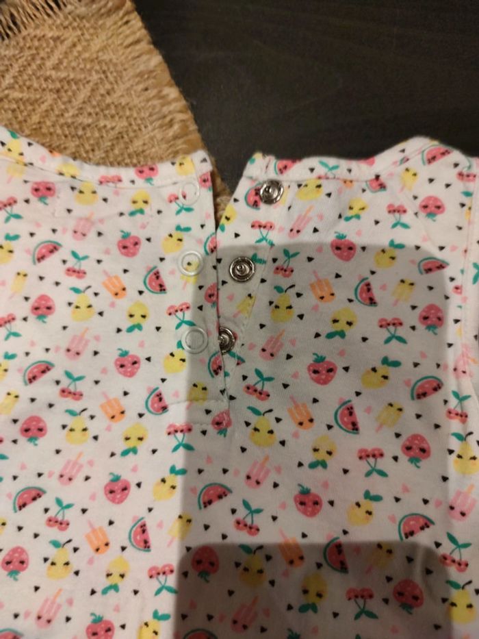 Ensemble bébé fille rose fluo - photo numéro 4