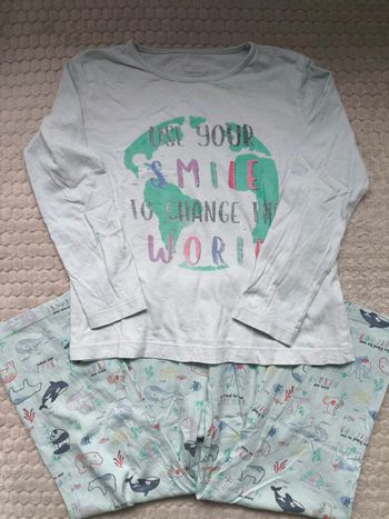 Pyjama 2 pièces mixte Primark 5-6 ans