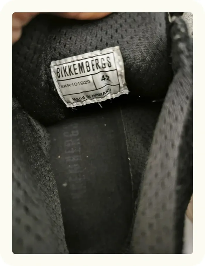 Baskets montantes effets daim Bikkembergs Taille 42 - photo numéro 7