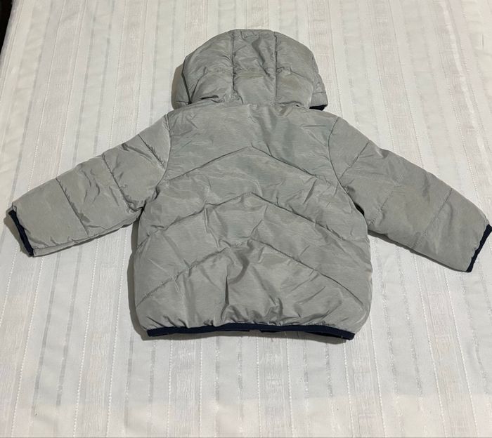 Doudoune chaude grise - photo numéro 3