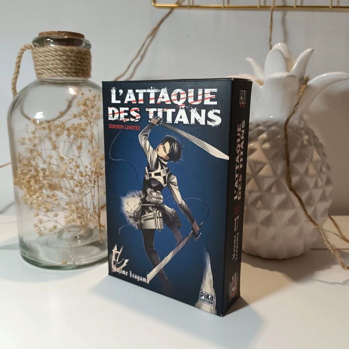 Manga l'attaque des titans coffret collector tome 17