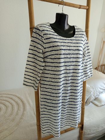 Robe marinière dentelle Pimkie taille 36 / 38