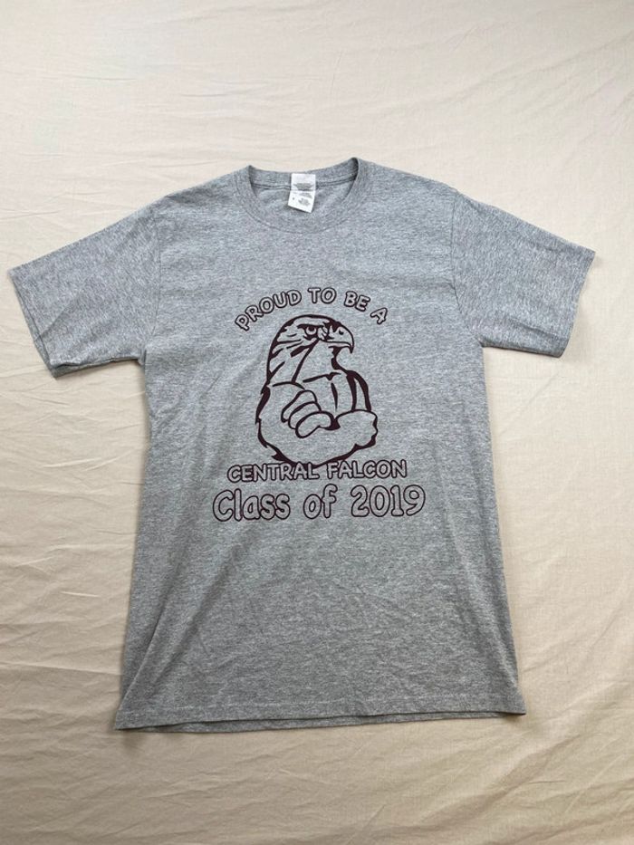 T-shirt imprimé sport USA, homme, été, gris, S