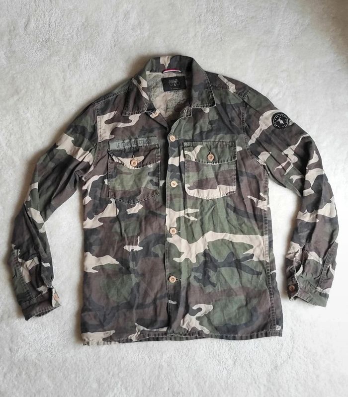 L'originale chemise de l'armée Vietnamienne Le Temps des Cerises LTC M camouflage