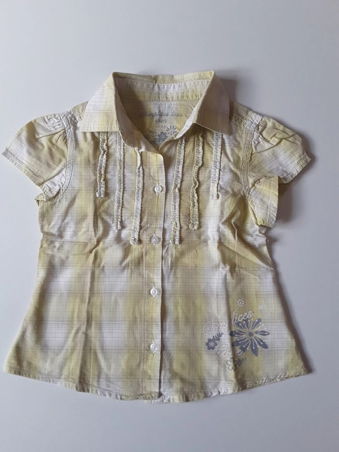 Chemisette cintrée 4 ans