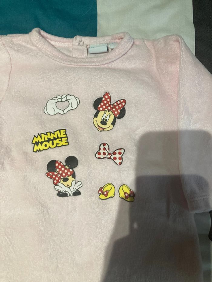 Pyjama velours bébé fille - photo numéro 2