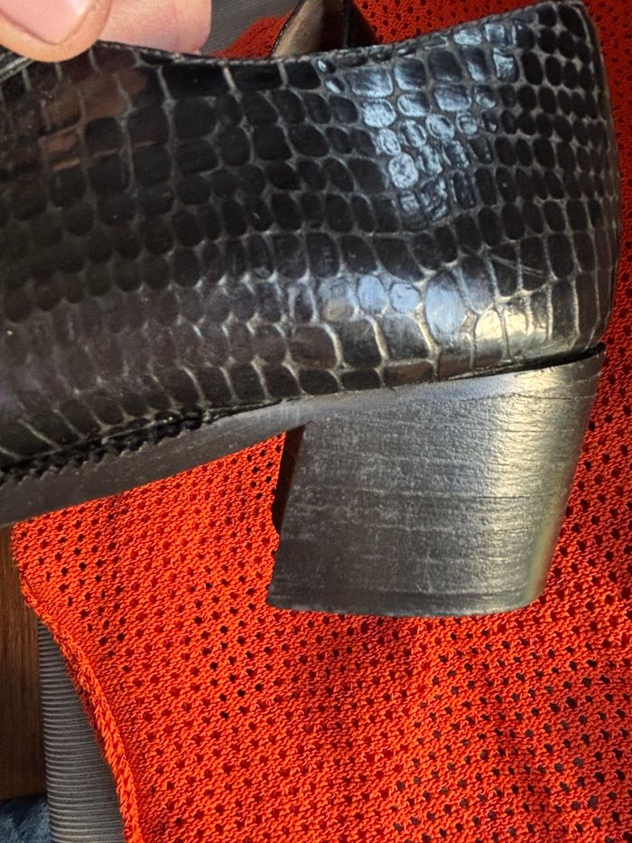 Mocassins femme  cuir vernis - photo numéro 4