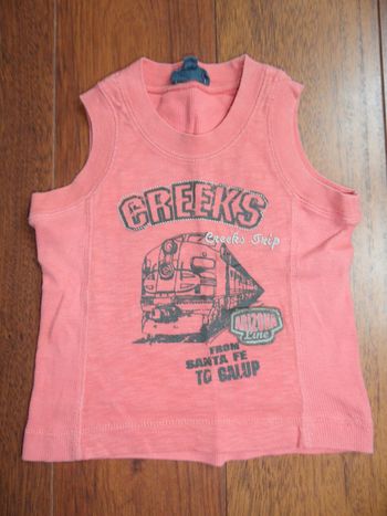 Débardeur garçon CREEKS, taille 2 ans