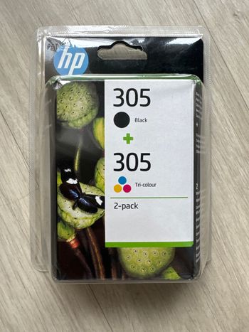 Cartouche d’encre HP 305 noir et couleurs neuves